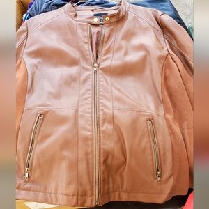 Faux Leather Jacket
